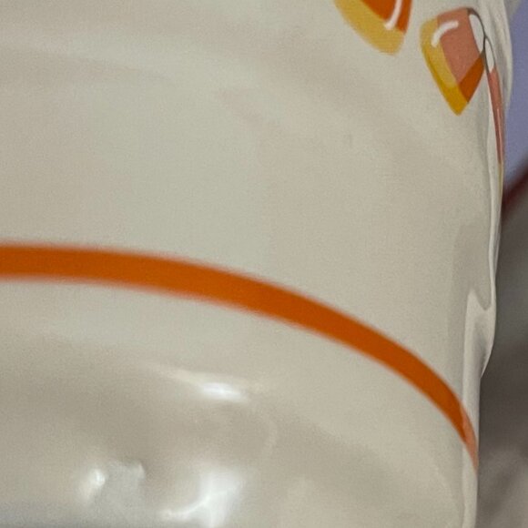 Candy Corn Votive Holders, Longaberger Pottery Woven Traditions - Picture 7 of 7